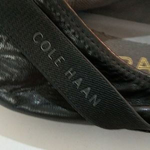 NWOT, Cole Haan zero grand, BLACK leather